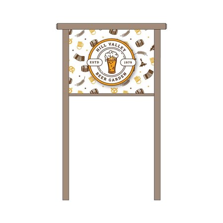United Visual Products Sliding Door Indoor Enclosed Corkboard, 6 UV9026ACSH-GOLD-COBACC